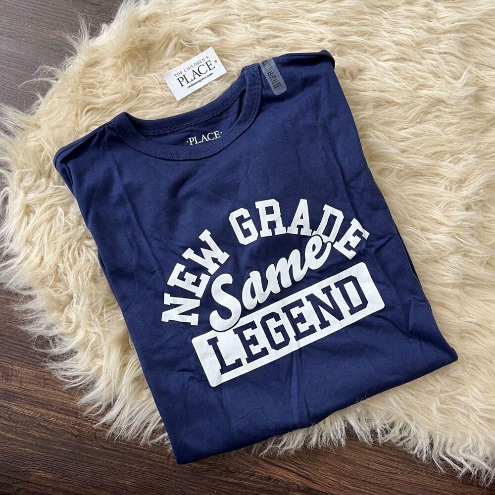 NWT Boys School Same Legend Graphic Tee - blue Size XXL 16